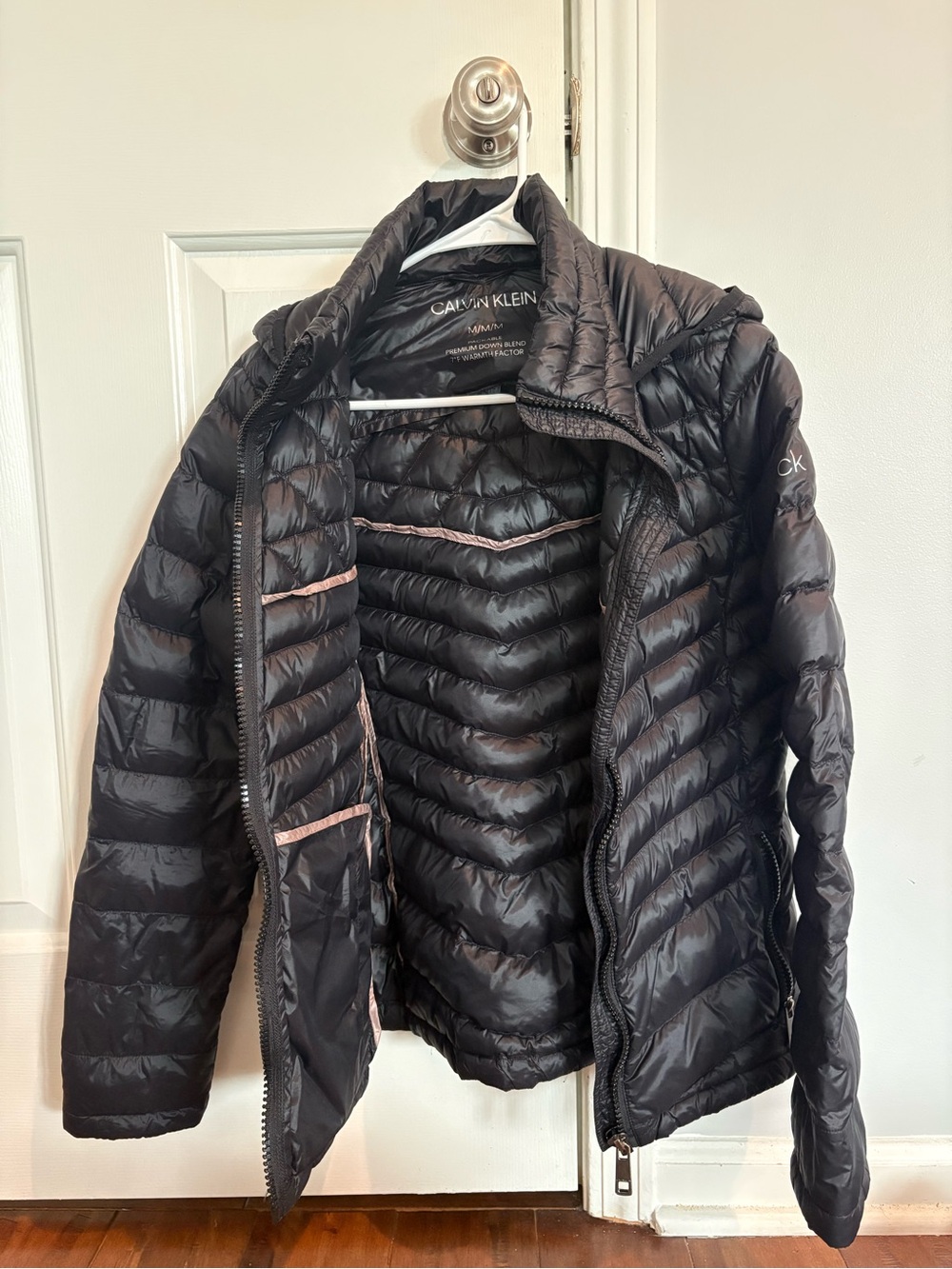 Calvin Klein Women's Black Packable Puffer Jacket